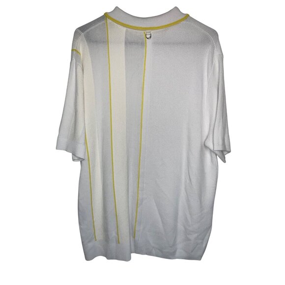 JACQUEMUS Le Polo Juego in White Large New Mens Shirt Top - Picture 8 of 16